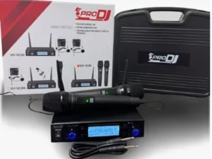 MICROFONOS DOBLES INALAMBRICOS UHV-1422M