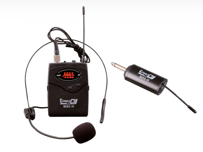 M80-H PRODJ Micrófono inalámbrico portable