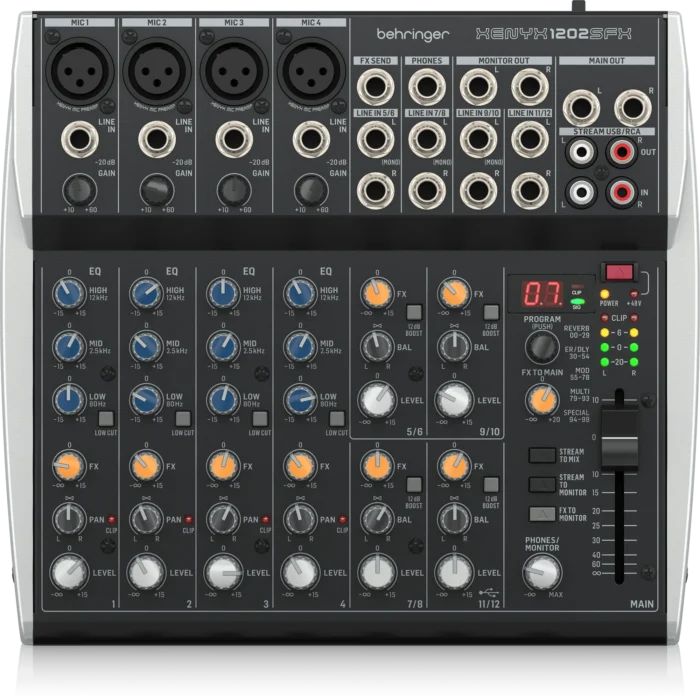 XENYX 1202SFX BEHRINGER Mezclador análogo
