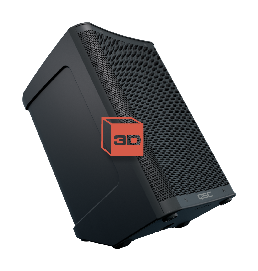 CABINA ACTIVA QSC CB10 10'' BLUETOOTH ALIMENTADO POR BATERÍA - Image 2