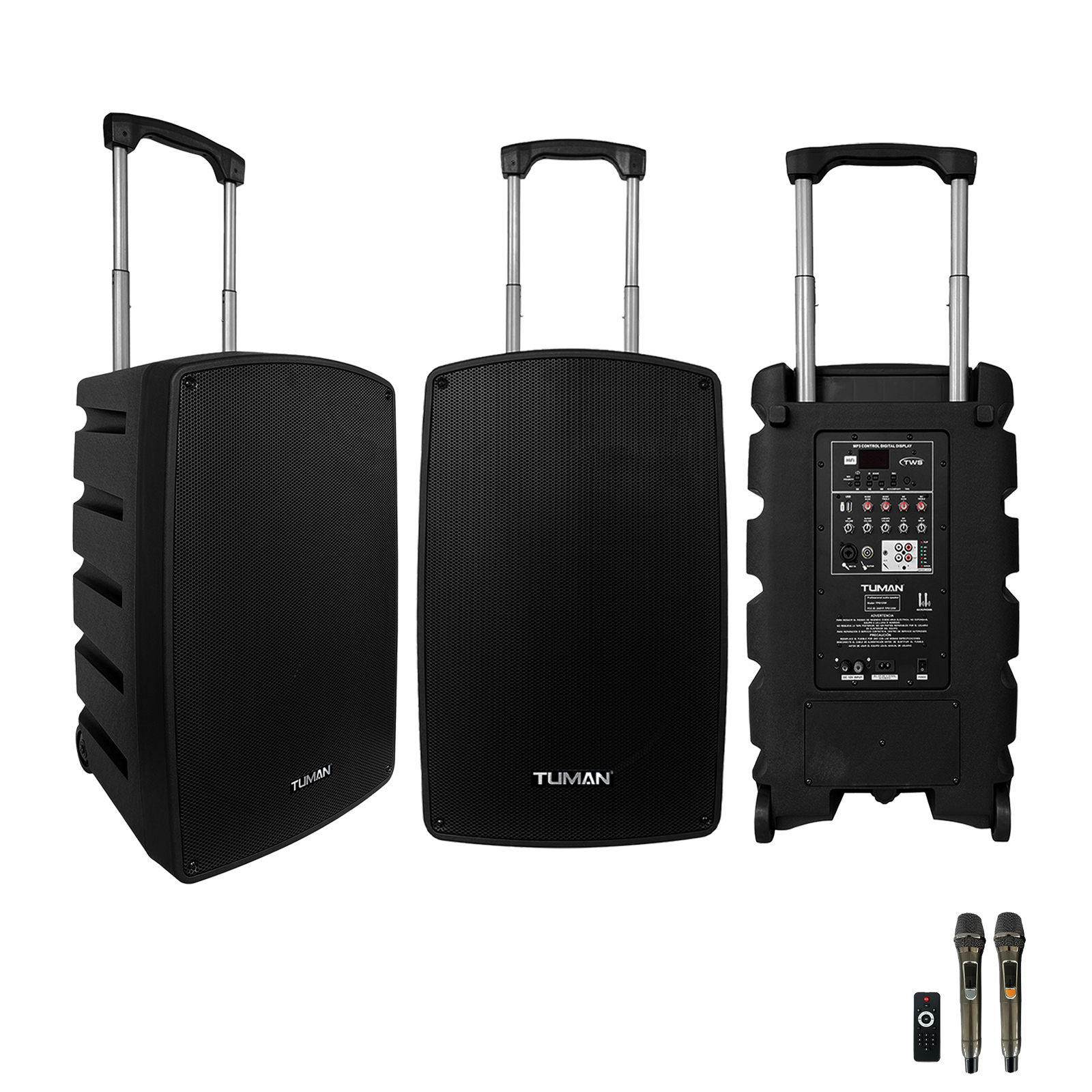 Cabina Activa Recargable Tuman TPS125W 15”