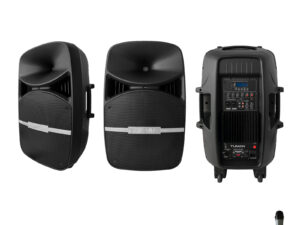 Cabina Activa Con Trípode Tuman TPA3715BTL 15”