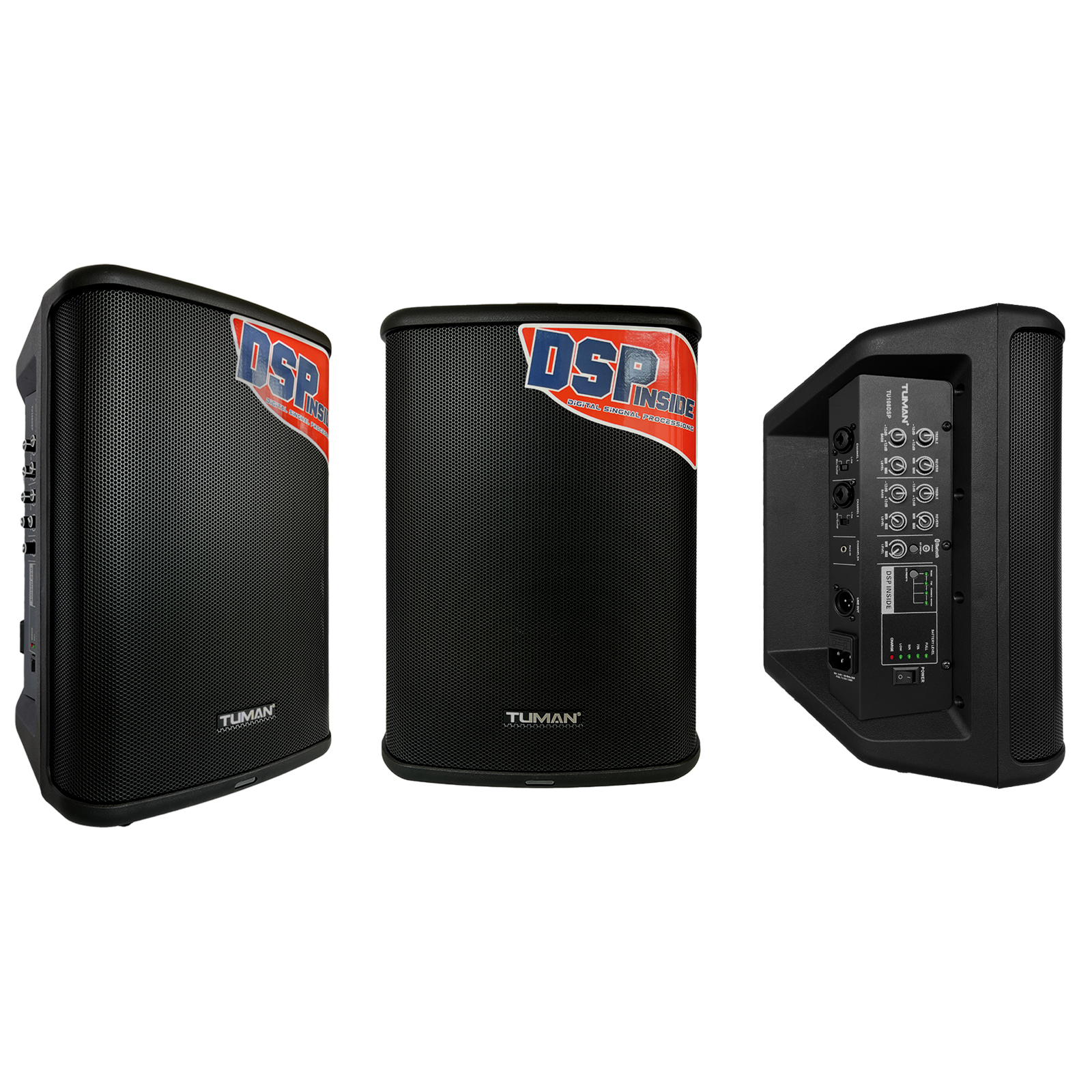 Cabina Activa Recargable Tuman TU108DSP 8”