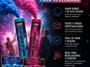 Antorcha de humo revelacion de genero